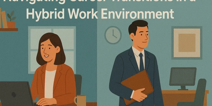 Adapting to Career Transitions in a Hybrid Workplace